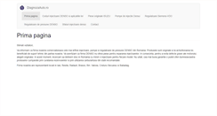 Desktop Screenshot of diagnozaauto.ro